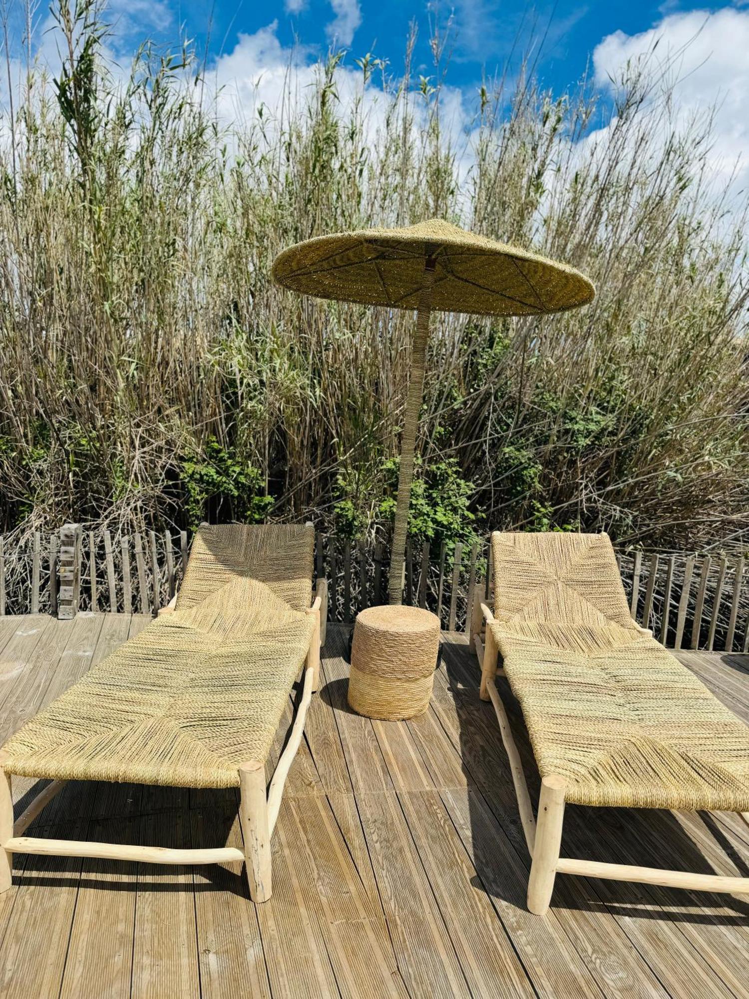 Cabane Le Flamant Avec Jardin, Piscine Et Parking Saintes-Maries-de-la-Mer Exteriör bild